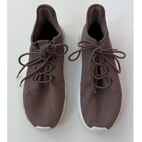 Addias Men’s Mesh Taupe Sneaker Shoe Size 11 - Picture 2 of 6